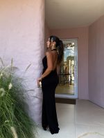 Vestido Longo Azaya - Preto