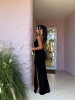 Vestido Longo Azaya - Preto