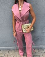 Calça Cargo Dune - Rosa