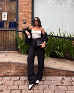 Calça Pantalona Verena - Preto