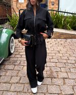Calça Pantalona Verena - Preto