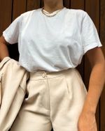 Calça Pantalona Verena - Areia
