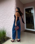 Blusa Franjas Sauípe - Marinho