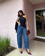 Blusa Franjas Sauípe - Marinho