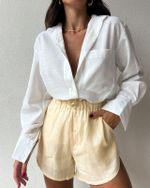 Shorts Aurea - Amarelo