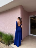 Vestido Longo Floratta - Azul