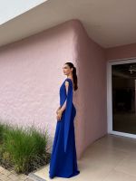 Vestido Longo Floratta - Azul