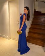 Vestido Longo Floratta - Azul