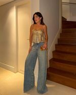 Blusa Luma - Dourado