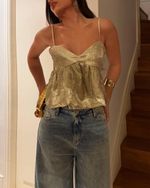 Blusa Luma - Dourado