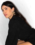 Body Jacquard Bristol - Preto