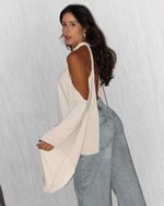 Blusa Líria - Marfim