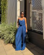Calça Pantalona Witney - Azul