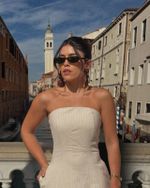 Vestido Longo Riscatto - Cru