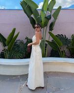 Vestido Longo Riscatto - Cru
