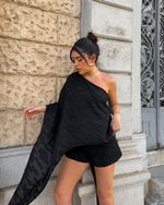 Blusa Jacquard Bristol - Preto