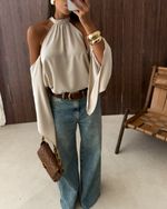 Blusa Líria - Marfim