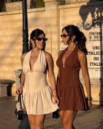 Vestido Curto Dahlia - Marfim