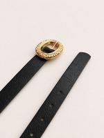 Cinto Valen Dourado - Preto