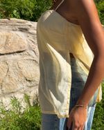 Blusa Santorini - Amarelo Manteiga