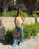 Blusa Santorini - Amarelo Manteiga