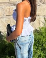 Blusa Lastex Marena - Branco