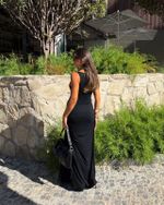 Vestido Longo Capilla - Preto