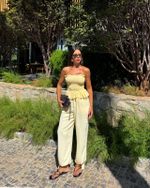 Calça Aria - Amarelo Manteiga