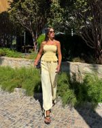 Blusa Lastex Marena - Amarelo