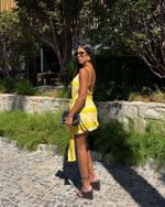 Vestido Curto Angra - Lima