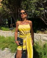 Vestido Curto Angra - Lima
