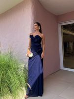 Vestido Longo Amelisse - Marinho