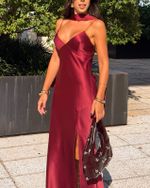 Vestido Venus - Vinho