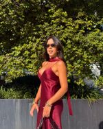 Vestido Venus - Vinho