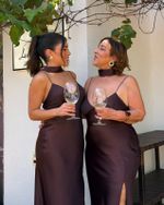 Vestido Venus - Marrom