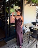Vestido Venus - Marrom