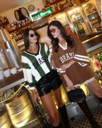 Blusa Tricot Match - Marrom