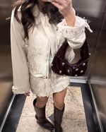 Shorts Saia Pulse - Marfim