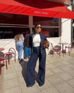 Camisa Jeans Stripes Heath