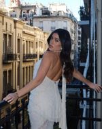 Blusa Frente Única Elowen - Marfim