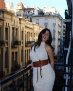 Blusa Frente Única Elowen - Marfim