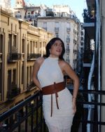 Blusa Frente Única Elowen - Marfim