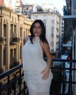Blusa Frente Única Elowen - Marfim