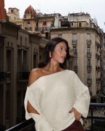 Blusa Tricot Clover - Off