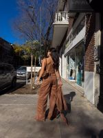 Blusa Suede Fawn - Caramelo