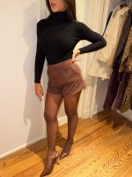 Shorts Suede Fawn - Café