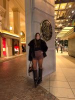 Shorts Suede Fawn - Café