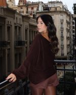 Shorts Suede Fawn - Café