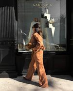 Calça Suede Fawn - Caramelo