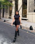 Blusa Peplum Lineage - Preto